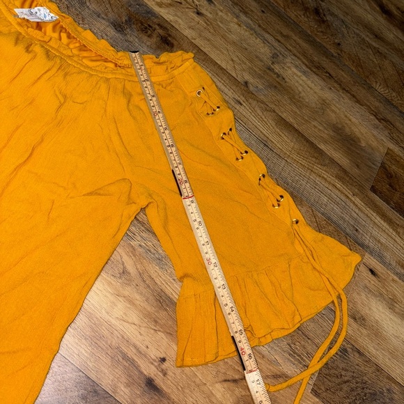 Naif Petite Mustard Yellow Dress - Picture 5 of 7